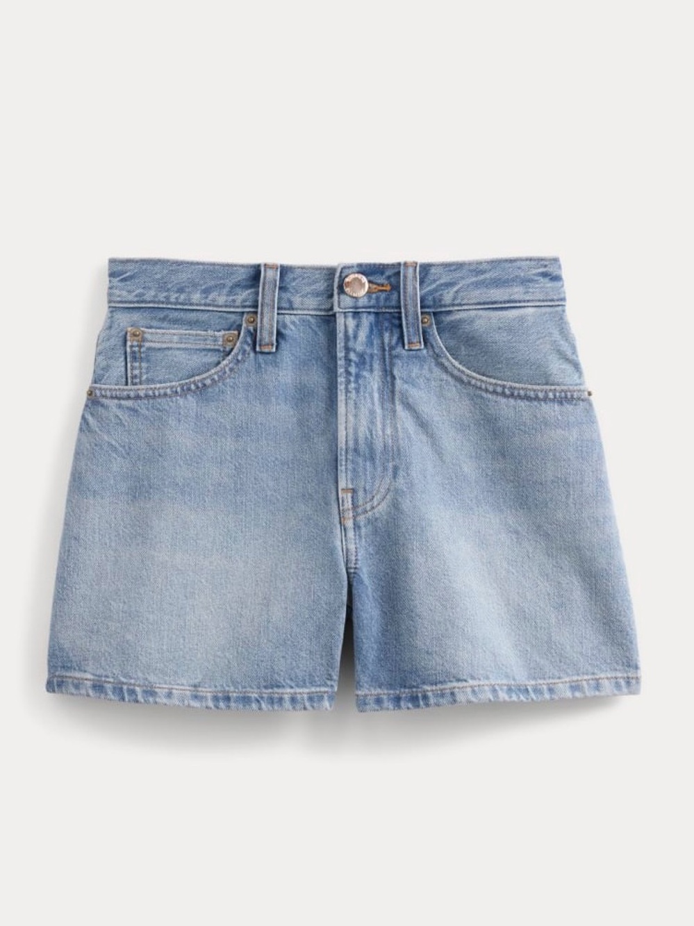 Everlane classic Jean short, light indigo denim
